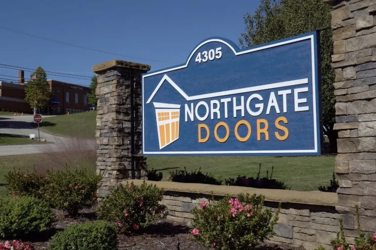 The Northgate Doors sign at 4305 Bonny Oaks Dr, Chattanooga TN