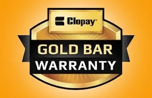 Clopay Gold Bar lifetime warranty